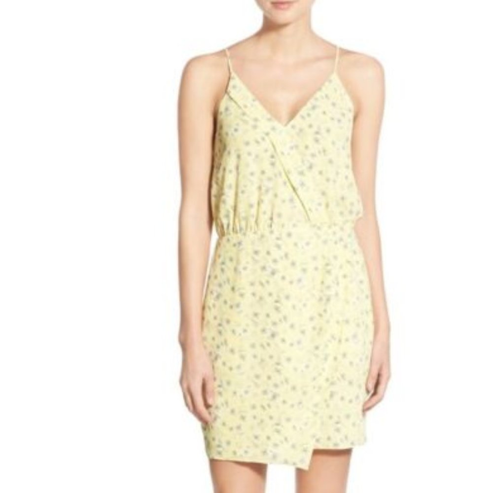 Yellow Print Sundress with Pockets!